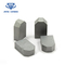 Brazed Tip Tungsten Carbide Sisipan, Sisipan Cutting Carbide Untuk Bagian Alat Tangan pemasok