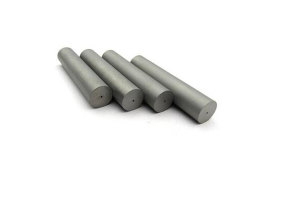 Ketahanan Aus Paduan Batang Tungsten / Tungsten Carbide Round Bar YG6X / YG8 / YL10.2 pemasok