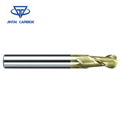 2 Flute Standard Carbide End Mill - TiAlN Coating Tipe Shank Lurus pemasok