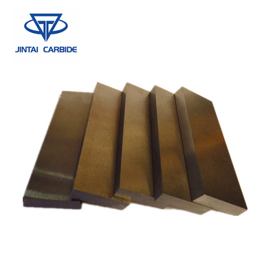 Grade Yg6 Cemented Carbide Strip Blade / Tungsten Carbide Plate Murni pemasok