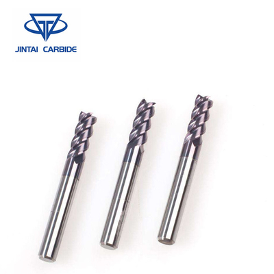 Disesuaikan Solid Tungsten Carbide End Mill Cutter Untuk Mesin Kayu pemasok