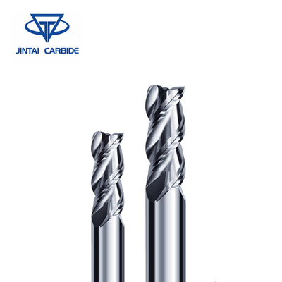 Disesuaikan Solid Tungsten Carbide End Mill Cutter Untuk Mesin Kayu pemasok