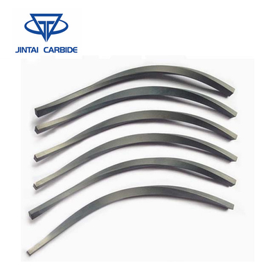 YG6 YG8 YL10.2 Tidak Teratur Semen Tungsten Carbide Bar Batang Paduan Tungsten Carbide Spiral Strip pemasok