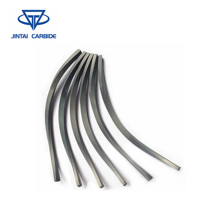 YG6 YG8 YL10.2 Tidak Teratur Semen Tungsten Carbide Bar Batang Paduan Tungsten Carbide Spiral Strip pemasok